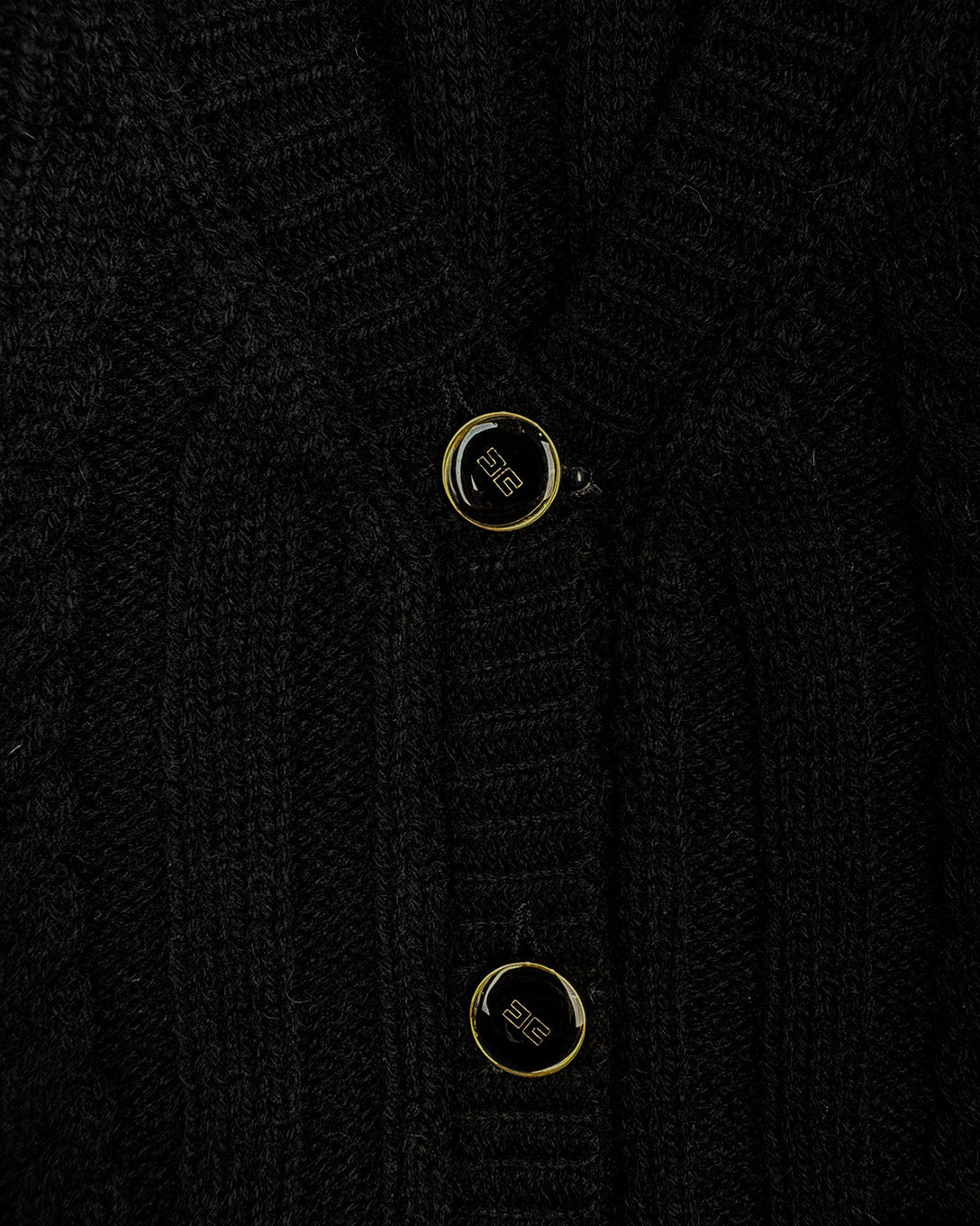 Elisabetta Franchi La mia Bambina Cardigan Nero per Neonate