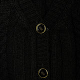 Elisabetta Franchi La mia Bambina Cardigan Nero per Neonate