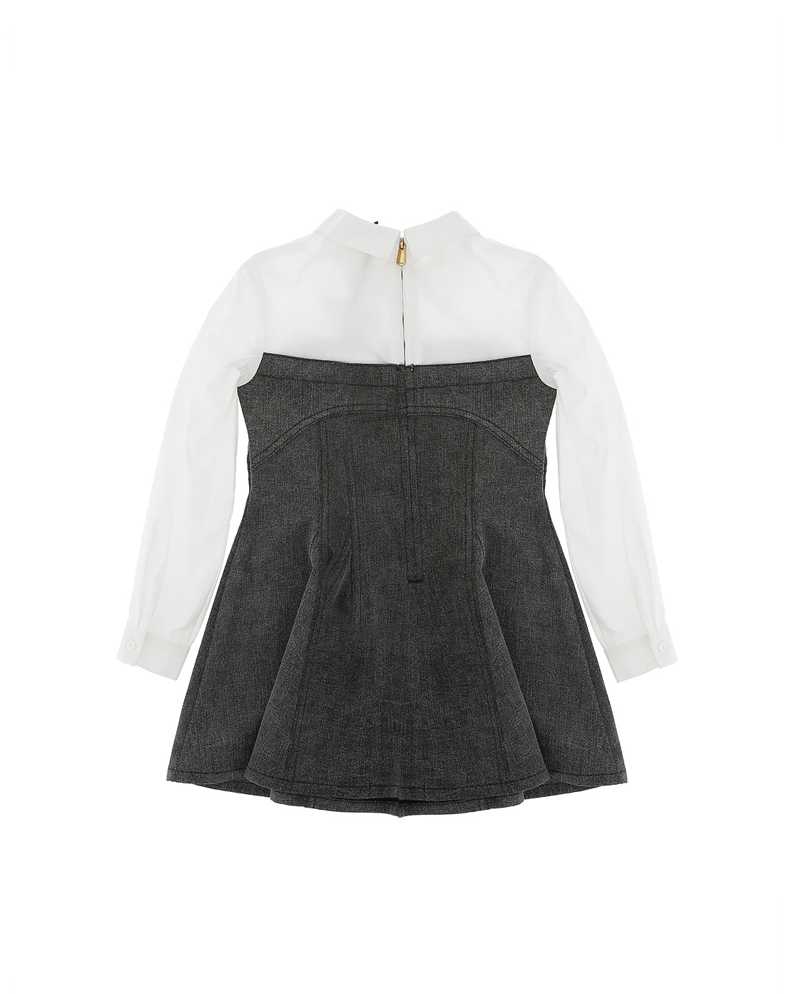 Pinko Kids Abito in Denim per Bambine