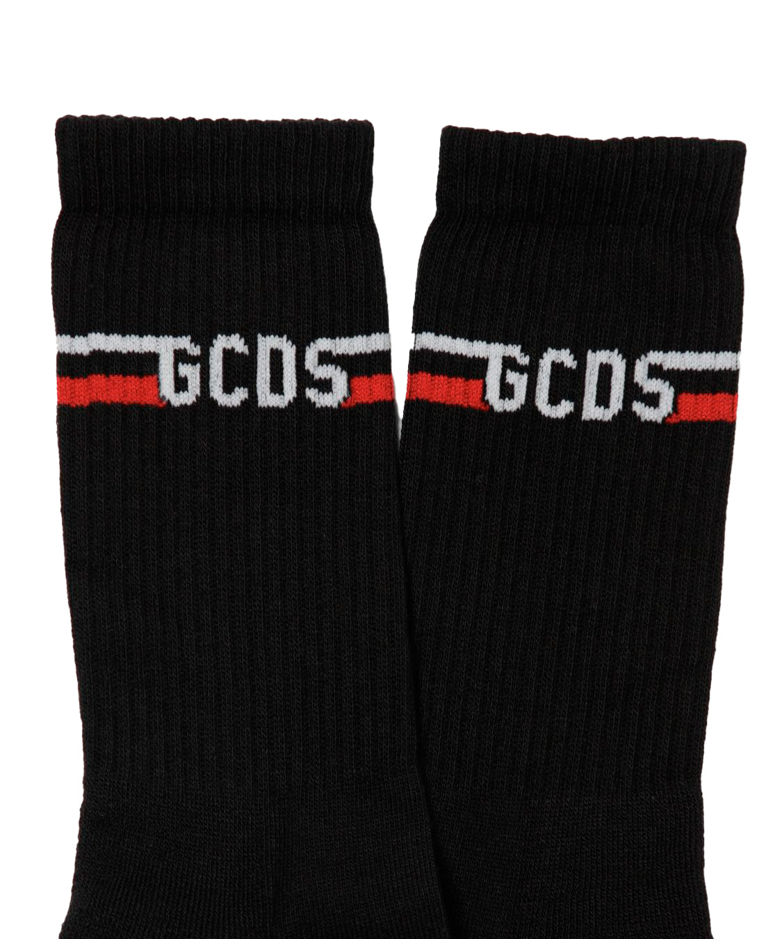 Gcds Kids Calzini Neri con Motivo a Strisce per Bambini