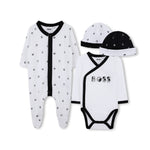 Boss Kids Set Tutina Bianco per Neonati