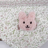 Deolinda Coperta Rosa con Ricami per Neonate