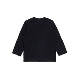 Dsquared2 Kids T-shirt Nera con Logo per Neonati