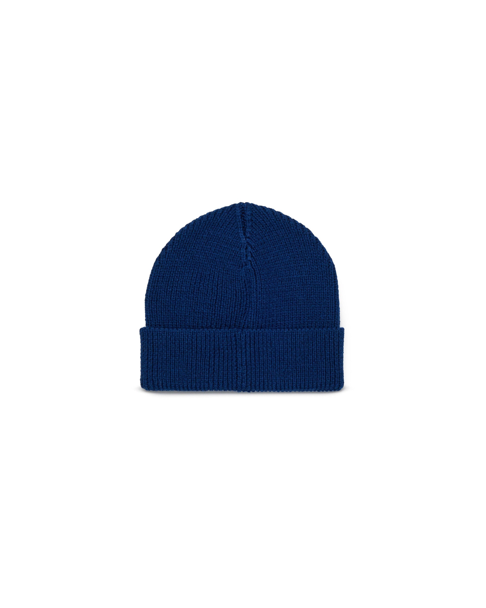 Diesel Kids Cappello Beanie Blu con Oval D per Neonati