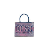 Diesel Kids Borsa Denim Rosa Mini 3D per Bambine