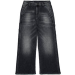 Diesel Kids JoggJeans® Nero Relaxed D-Argjx Work per Bambini