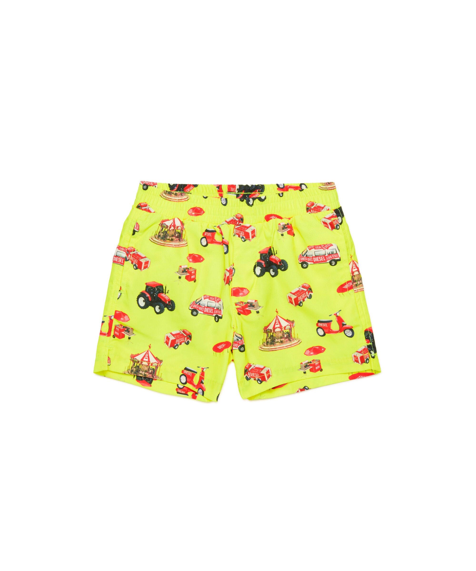 Diesel Kids Costume Boxer Giallo per Neonati