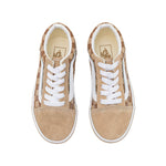 Vans Kids Old Skool Low Marroni per Bambini (dettaglio)