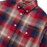 Dsquared2 Kids Camicia a Quadri Rossa per Bambini