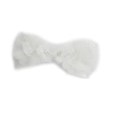 Loredana's Beautiful White Bow Hair Clip for Girls
