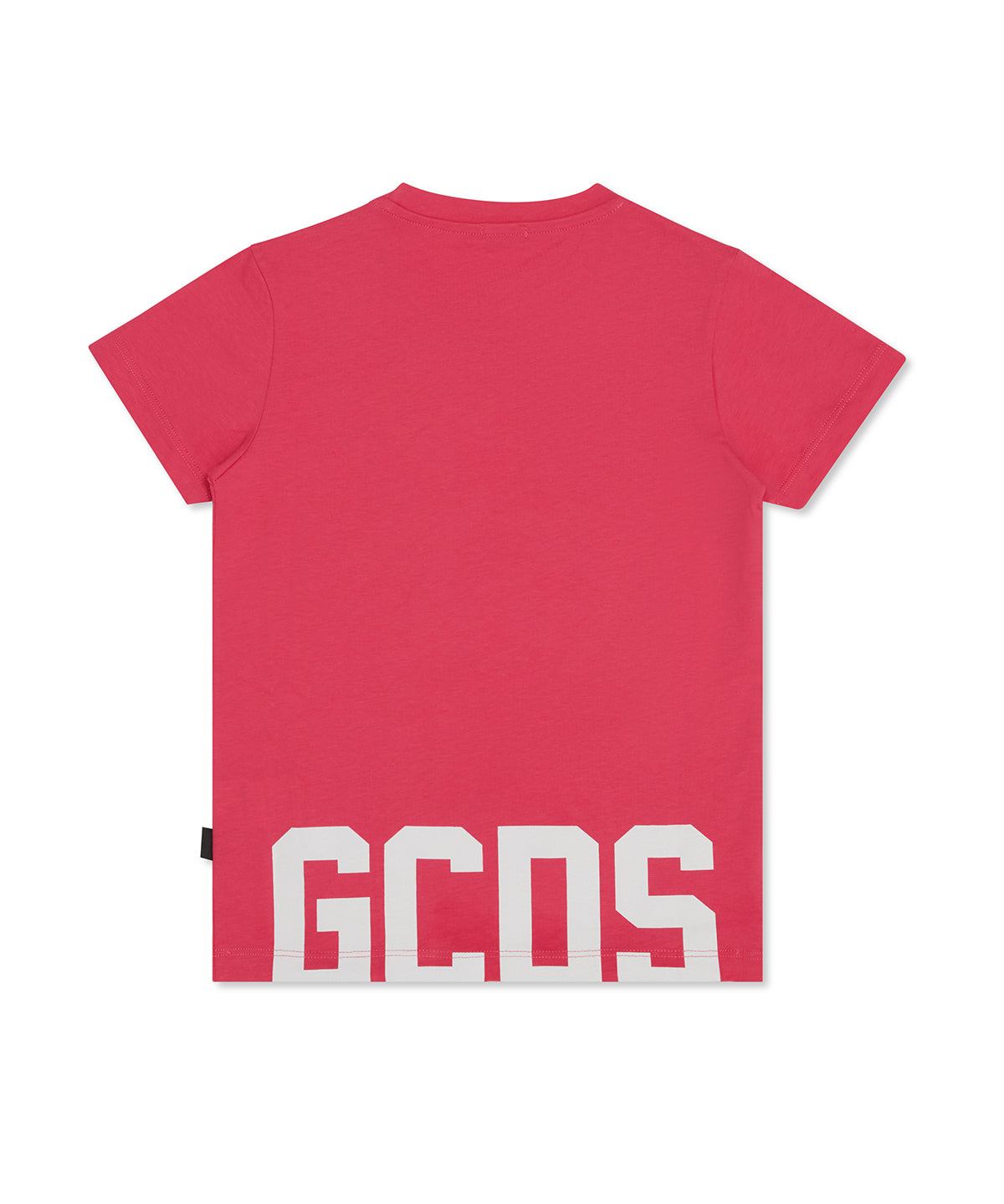 Gcds Kids T-Shirt Fuxia con Logo per Bambine