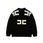 Elisabetta Franchi La mia Bambina Cardigan Nero per Neonate