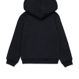Dsquared2 Kids Felpa con Cappuccio nera per Bambino