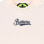 Barrow Kids T-Shirt Crema con Stampa Retro Multicolor per Bambini