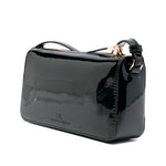 Elisabetta Franchi La Mia Bambina Borsa a Tracolla Nero con Logo per Bambine