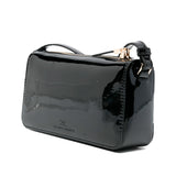 Elisabetta Franchi La Mia Bambina Borsa a Tracolla Nero con Logo per Bambine