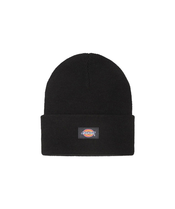 Dickies Kids Cappello Beanie Nero con Logo per Bambini