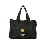 Moschino Kids Borsa Mamma Nera con Fasciatoio