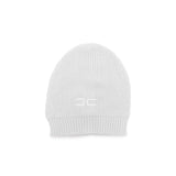 Elisabetta Franchi La Mia Bambina Cappello Panna con Logo per Neonate