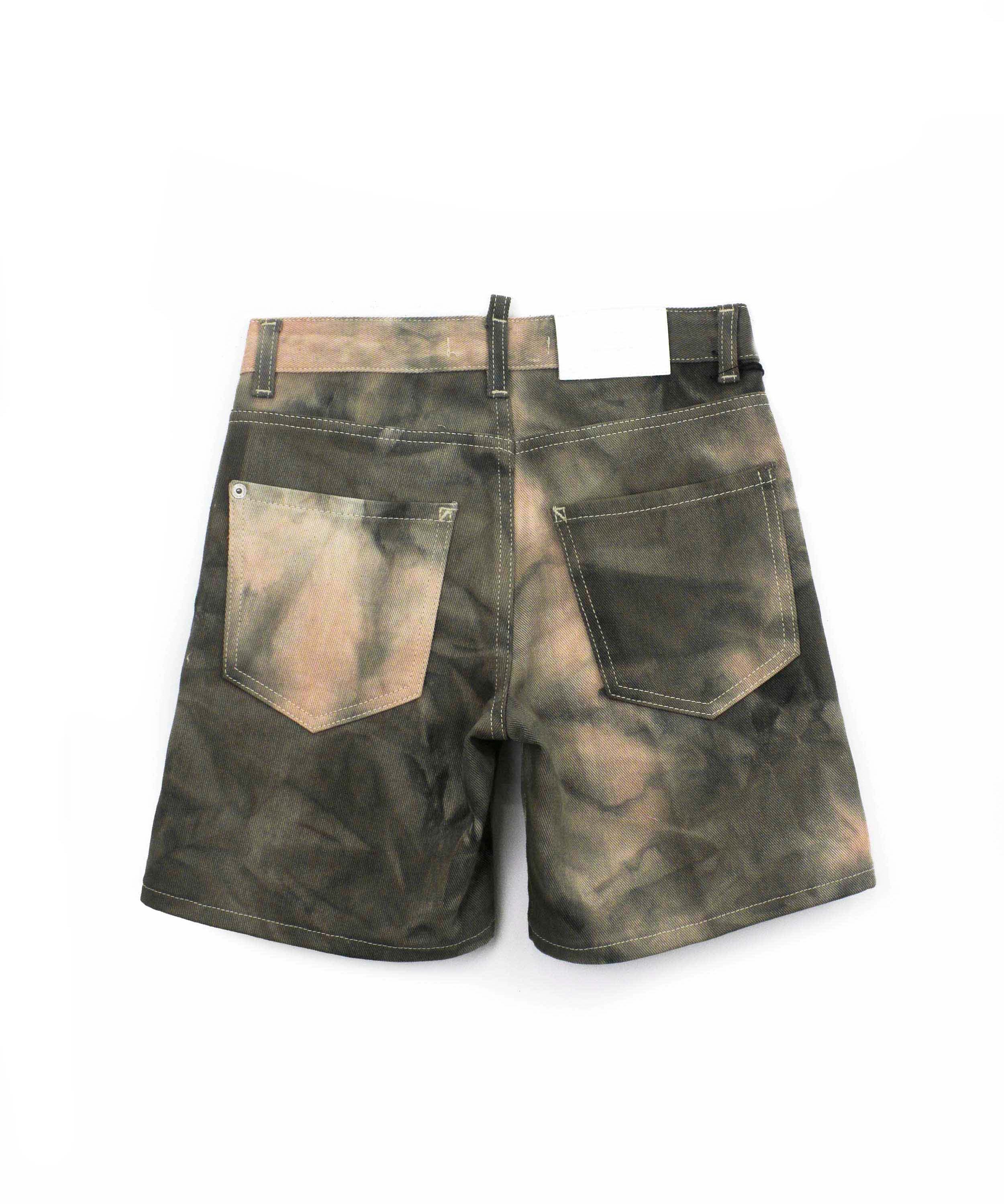 I'm Brian Bermuda Jeans Maltito Verde per Bambini