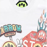 Barrow Kids T-Shirt Bianca con Grafica Unisex per Bambini