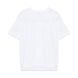 Yes London T-shirt Bianca con Patch per Bambini