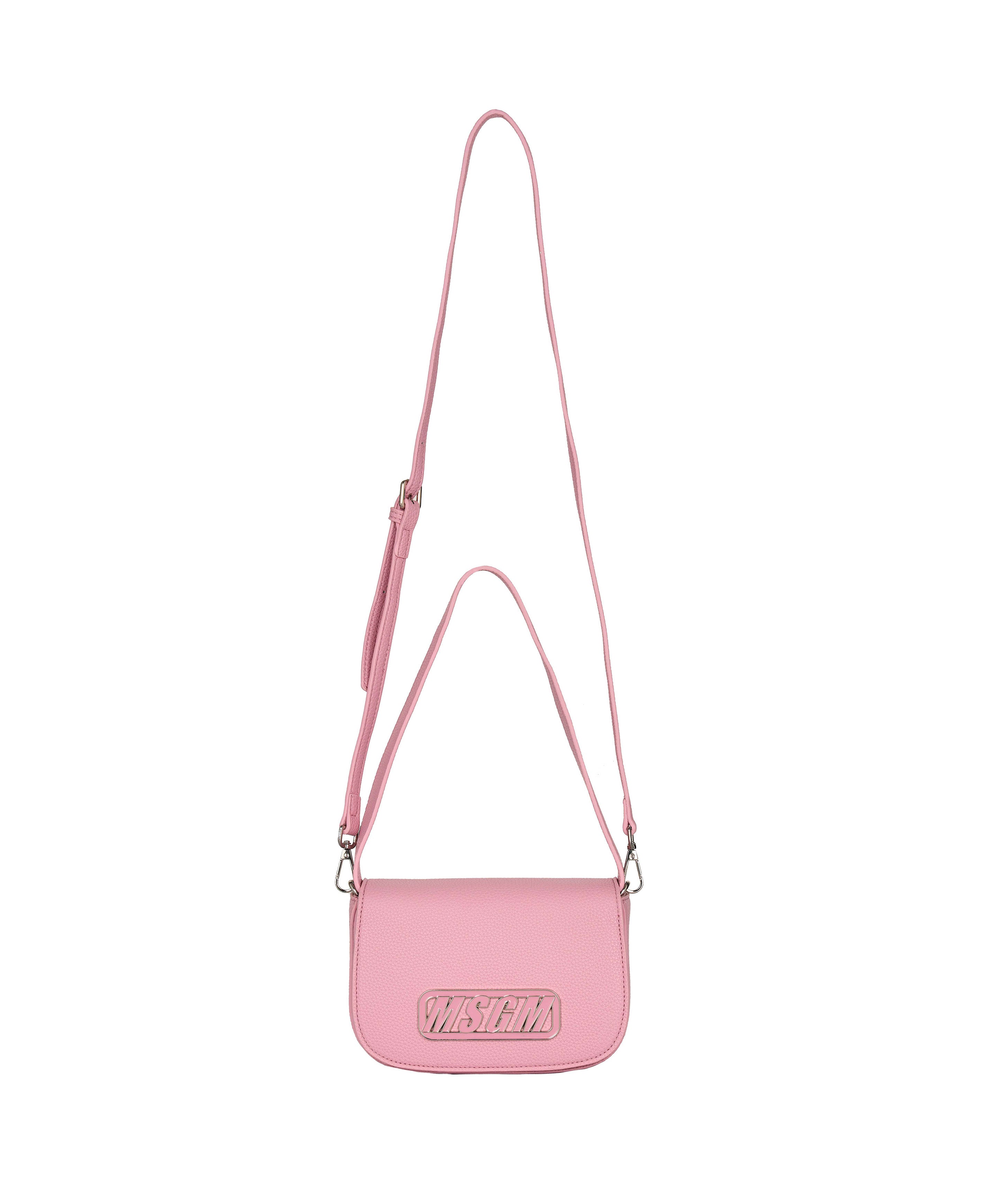 MSGM Kids Borsa con Tracolla Rosa per Bambine