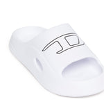 Diesel Kids Ciabatta Bianca con Oval D per Bambini