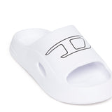 Diesel Kids Ciabatta Bianca con Oval D per Bambini