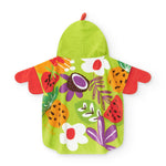 Tuc Tuc Telo Mare Stampa Birds Verde per Neonate