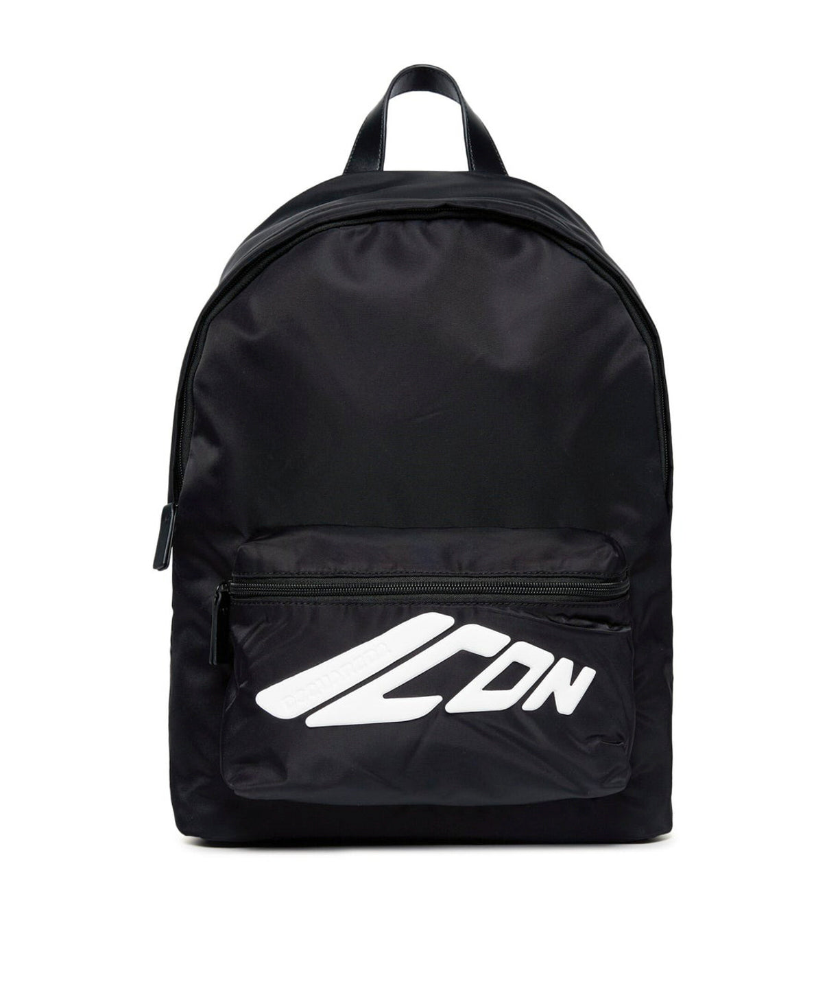 Dsquared2 Kids Zaino Nero con Stampa ICON per Bambini