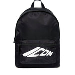 Dsquared2 Kids Zaino Nero con Stampa ICON per Bambini