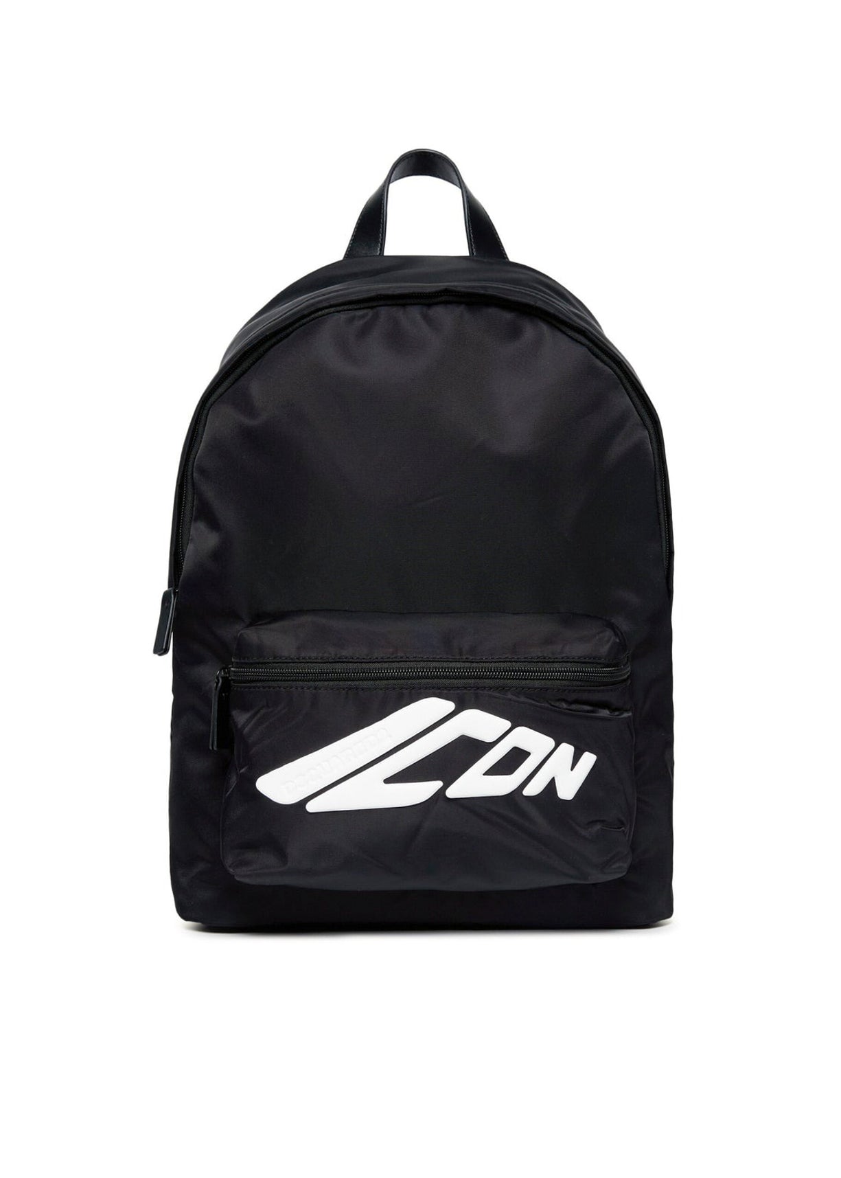 Dsquared2 Kids Zaino Nero con Stampa ICON per Bambini