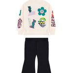 Barrow Kids Completo Tuta con Stampe per Neonate