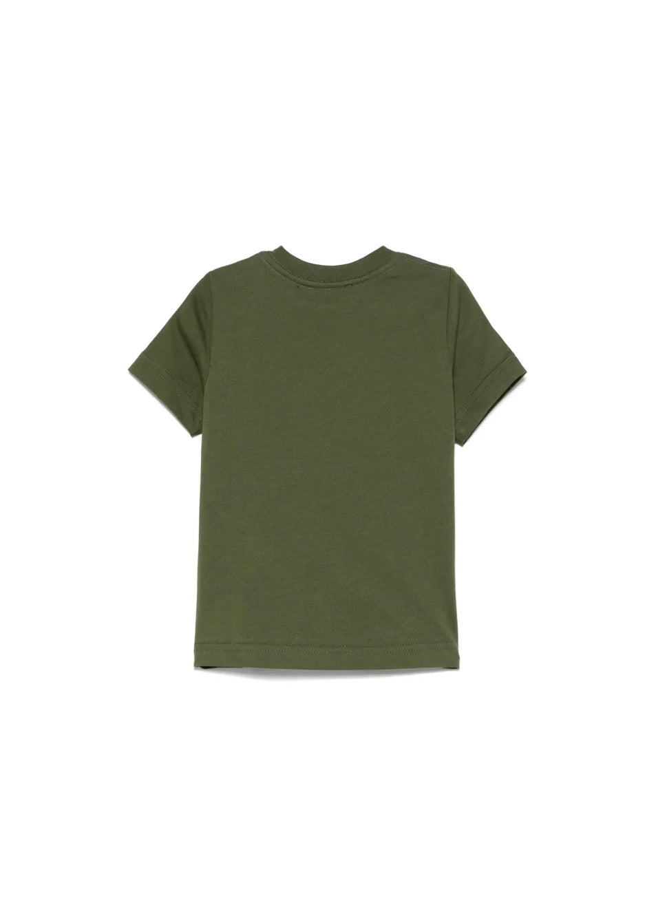 dsquared2 Kids T-shirt Verde con Stampa Logo per Neonati