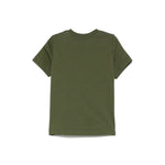 dsquared2 Kids T-shirt Verde con Stampa Logo per Neonati