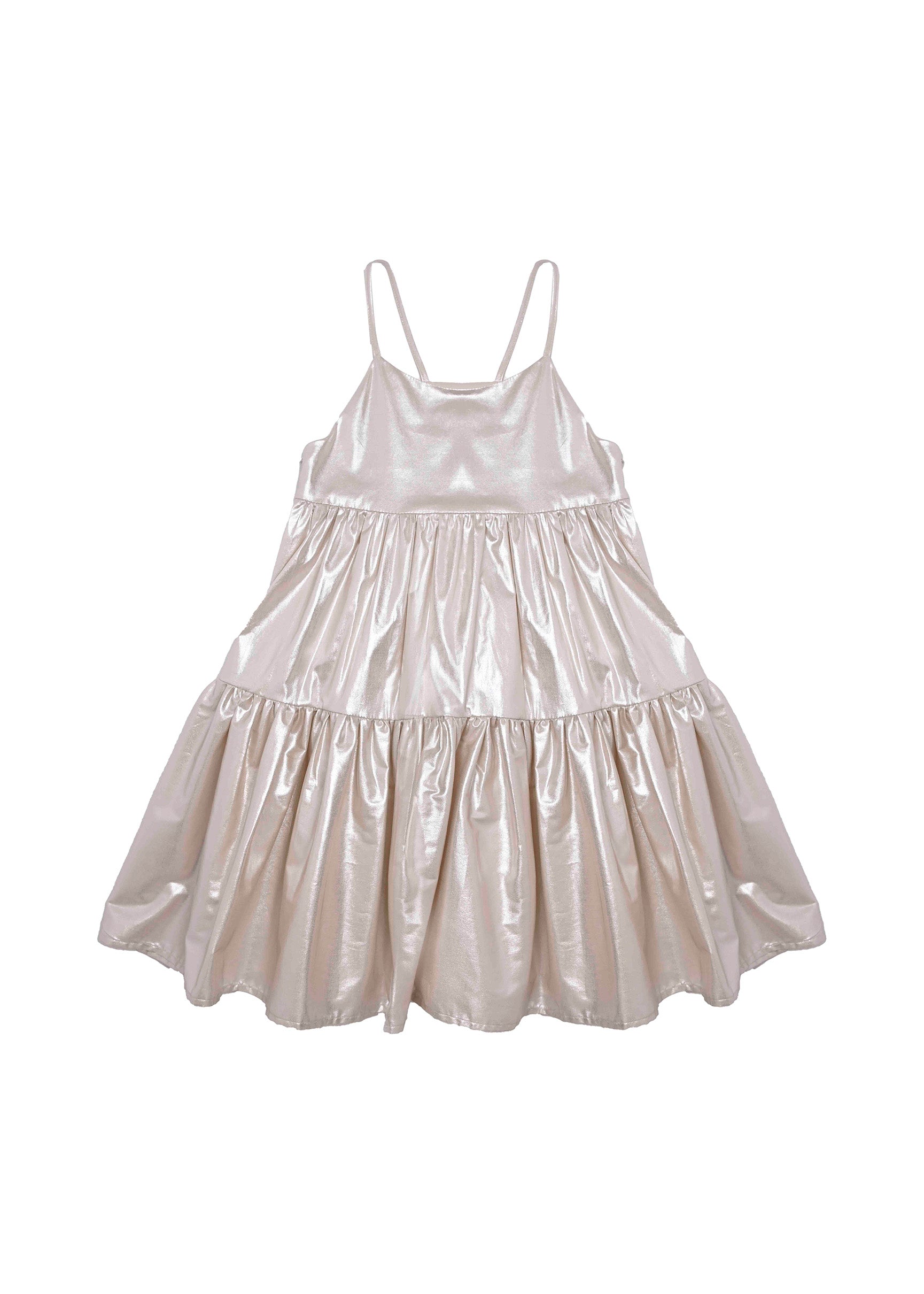 Vicolo Kids Abito Platino per Bambine