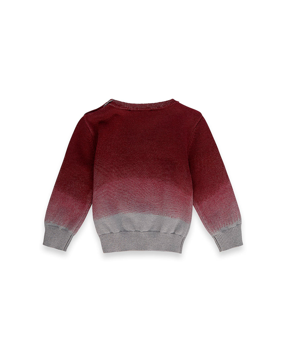 Iceberg Kids Maglioncino Girocollo Melange con Effetto Sbiadito con Logo per Neonati