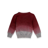 Iceberg Kids Maglioncino Girocollo Melange con Effetto Sbiadito con Logo per Neonati