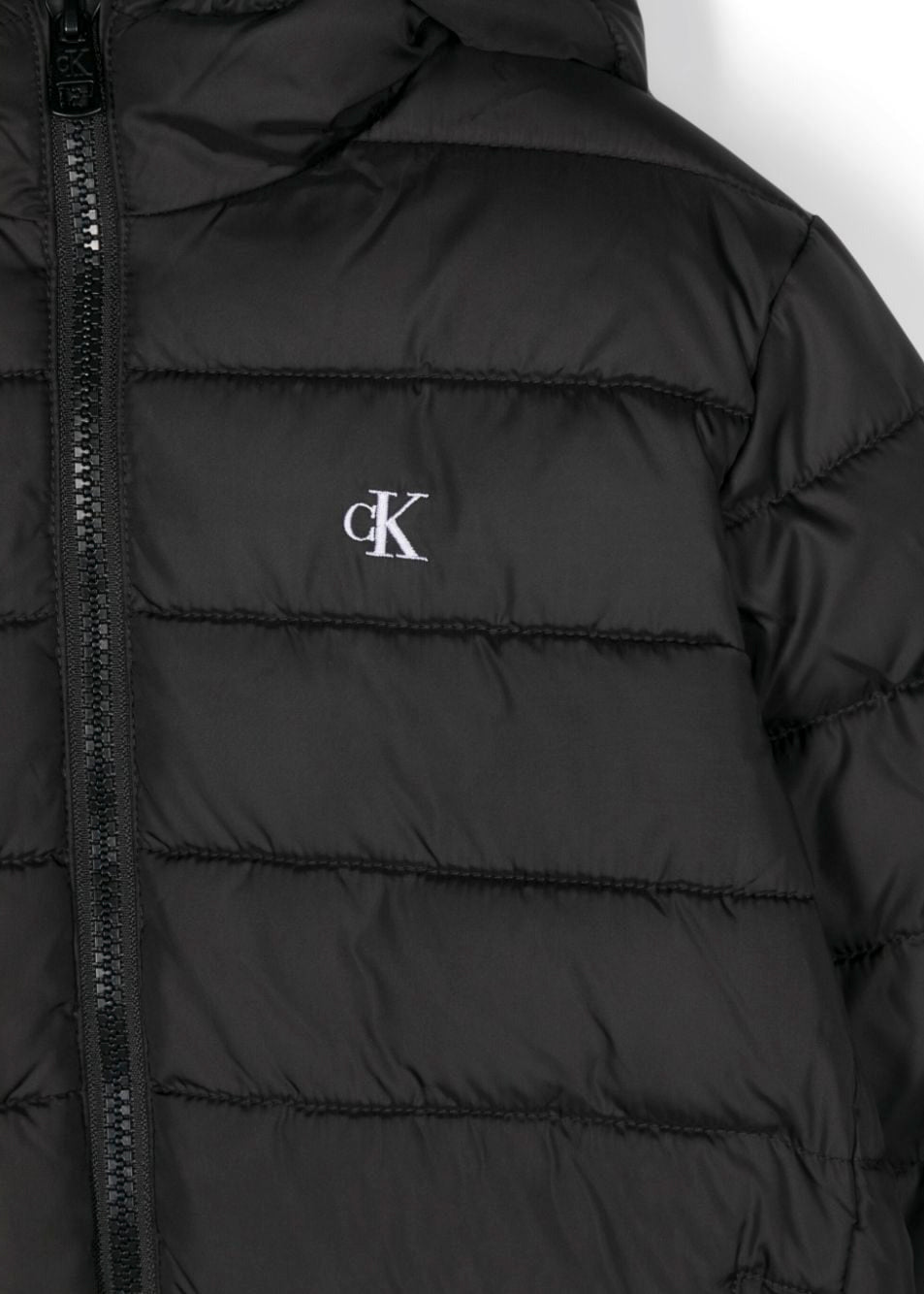 Calvin Klein Kids Piumino Nero per Bambini (dettaglio)