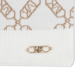 Michael Kors Kids Sciarpa Avorio con Stampa