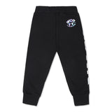 Barrow Kids Pantaloni Neri in Felpa con Stampa Logo per Neonati (retro)