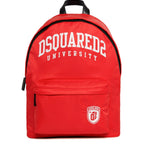 Dsquared2 Kids Zaino Rosso con Stampa per Bambini