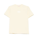 Elisabetta Franchi La Mia Bambina T-shirt Limone con Logo per Bambine