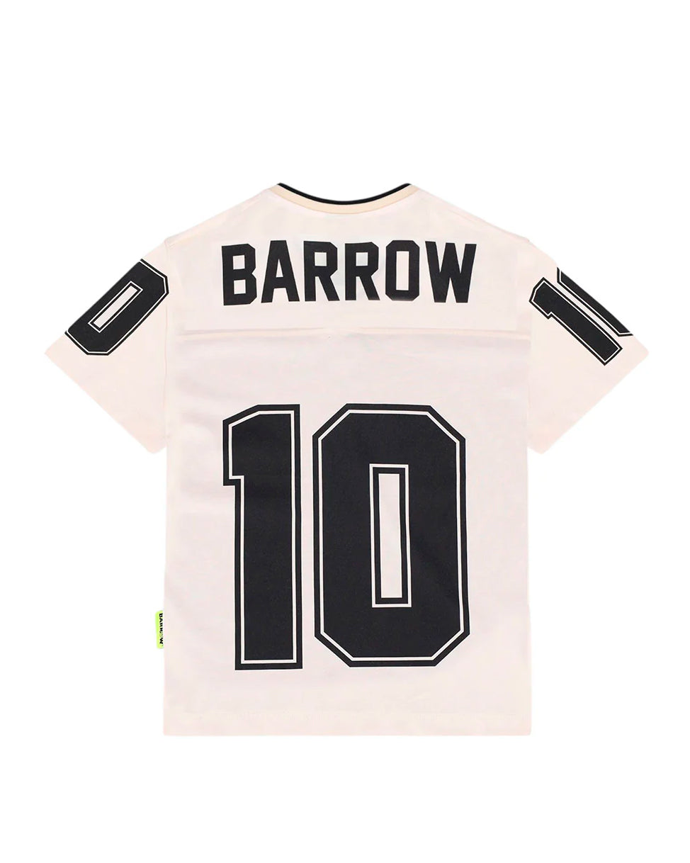 Barrow Kids Jersey Numero "10" Crema per Bambini