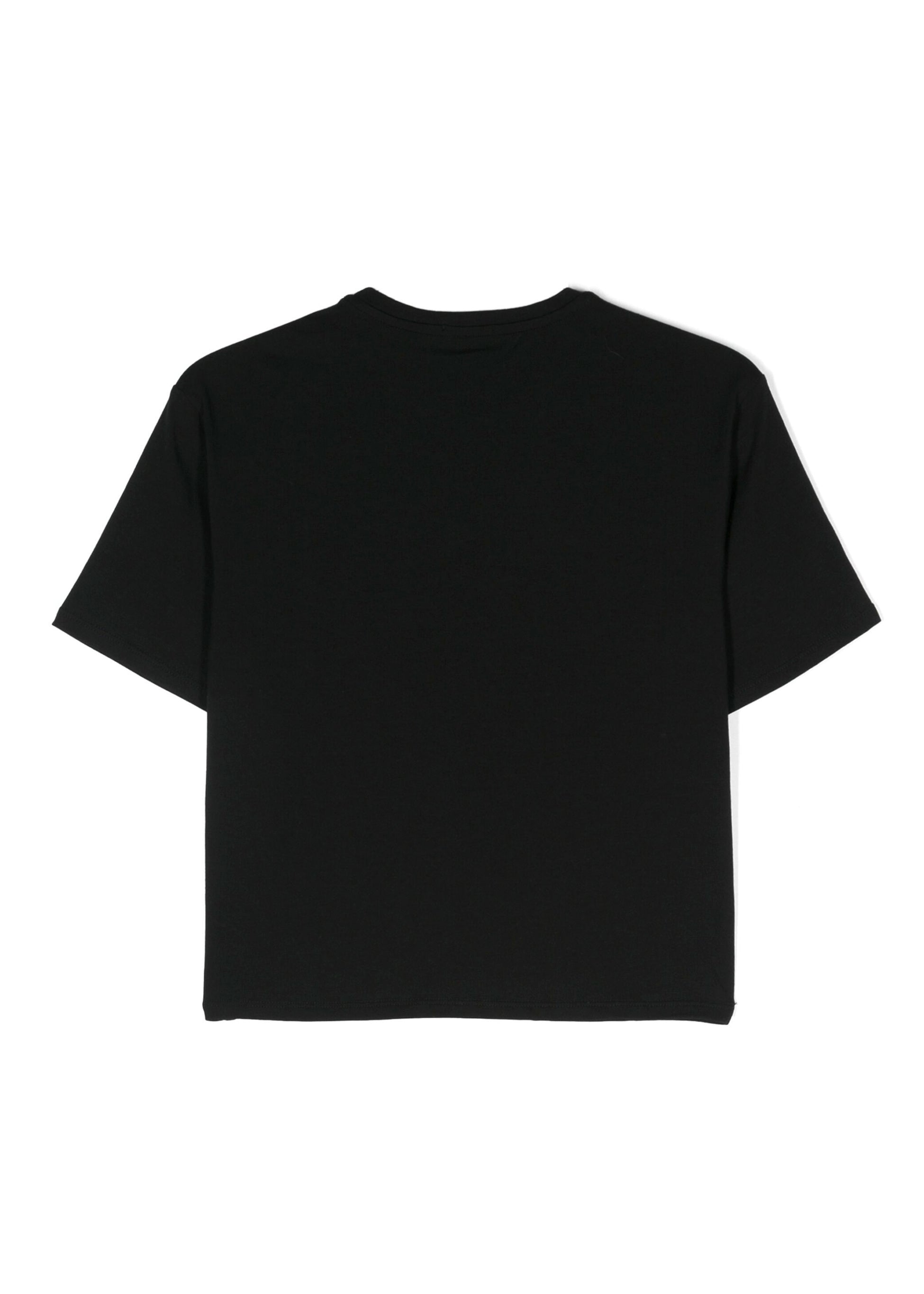 Pinko Kids T-shirt Nera con Stampa Logo