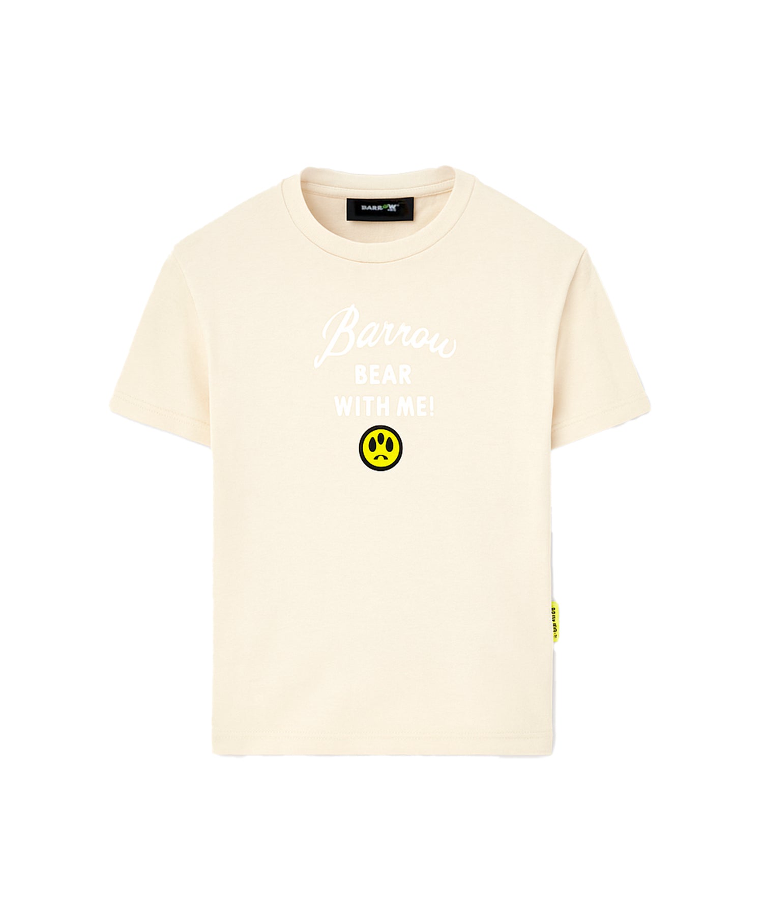 Barrow Kids T-Shirt Bear With Me Crema per Bambine