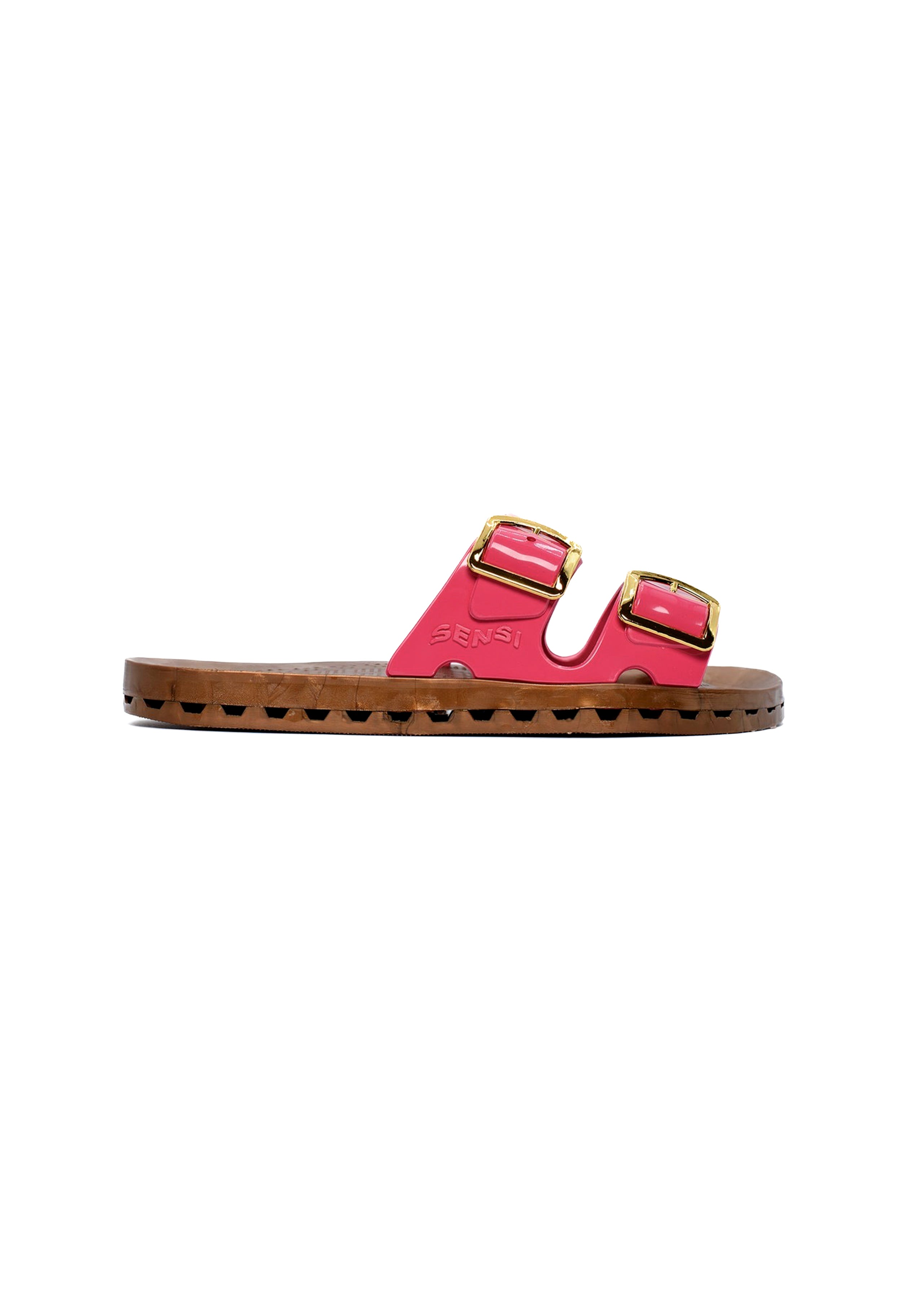 Sensi Kids Prestige Sandalo Lampone Doppia Fascia per Bambine