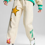 Puma Kids Pantaloni Crema Getting Crafty (dettaglio)