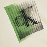 Calvin Klein Kids Felpa con Cappuccio Beige con CK per Bambini